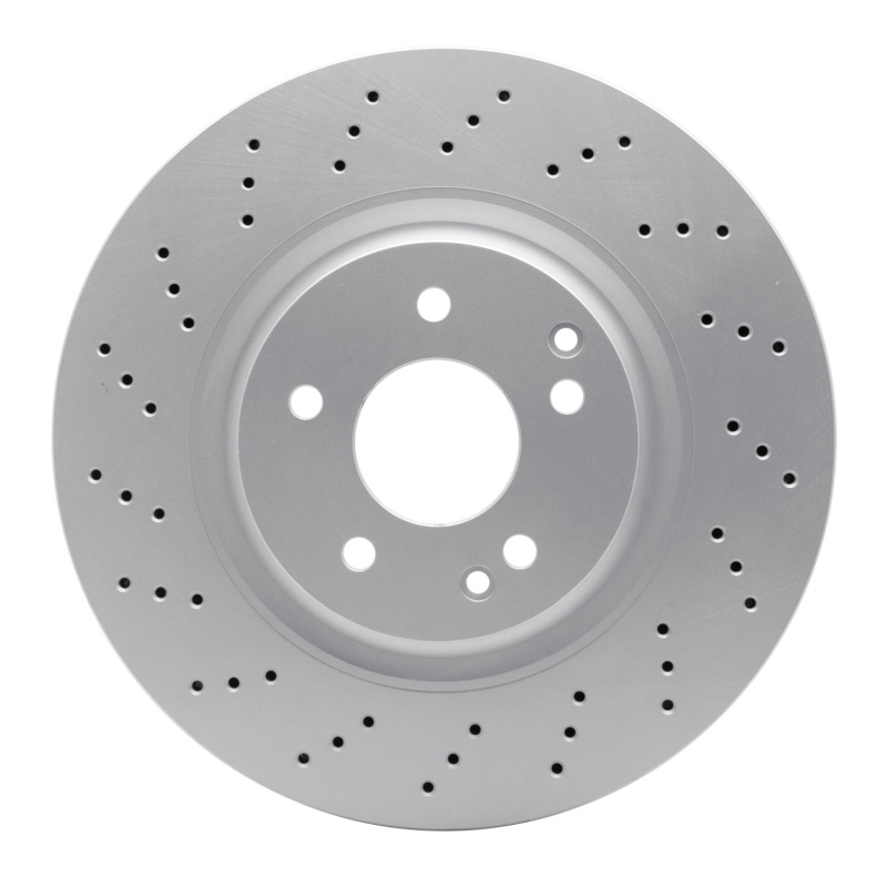 Mercedes-Benz SLK300 Brake Rotor (1) - Front - R1 Concepts - GeoSPEC Coated Rotor - Drilled - `03-`11